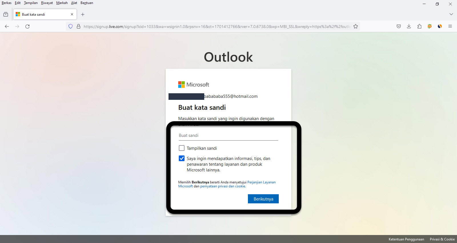 Cara Membuat Akun Email Hotmail Di Komputer Windows