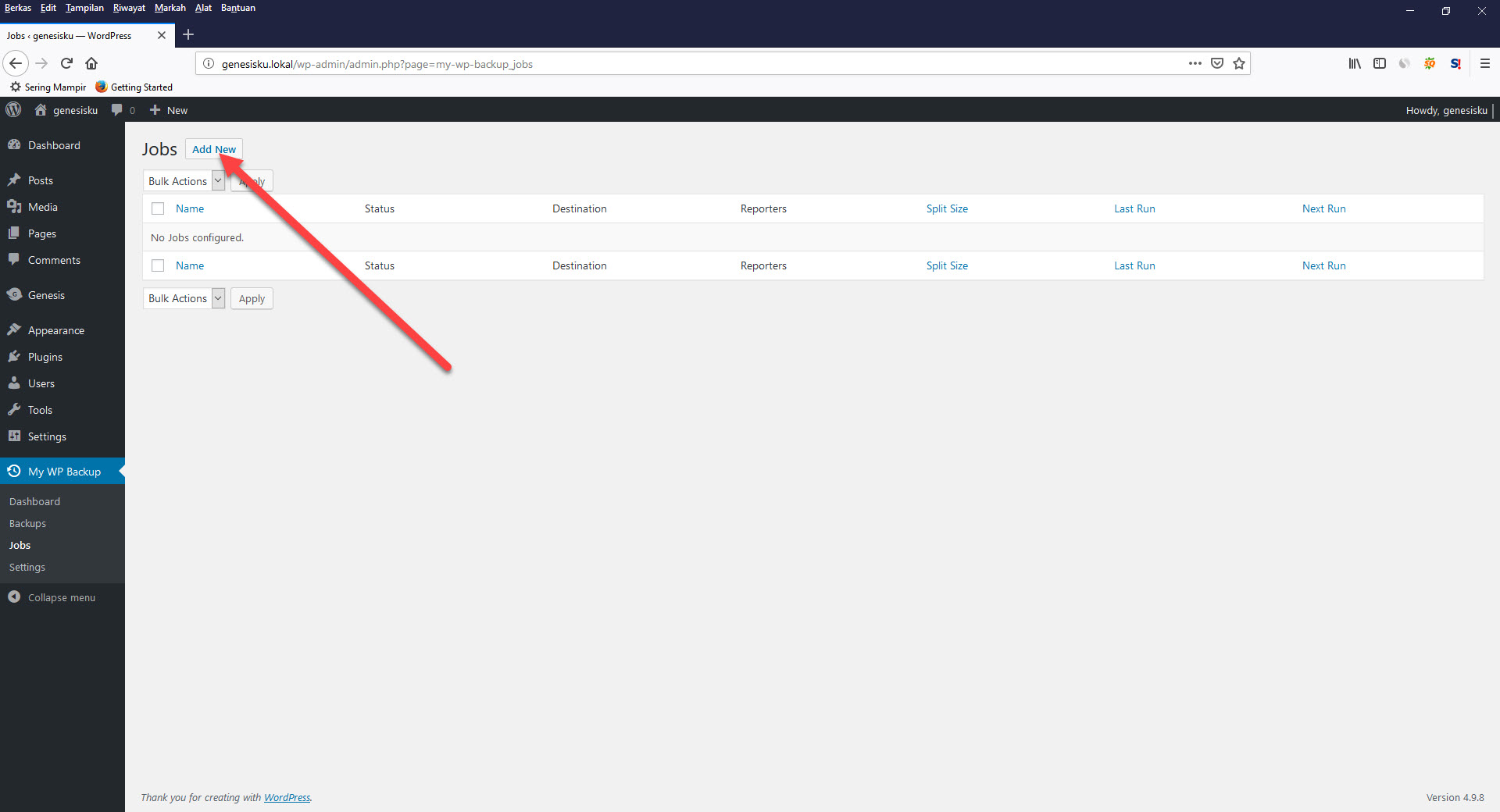 How To Backup A Wordpress Site