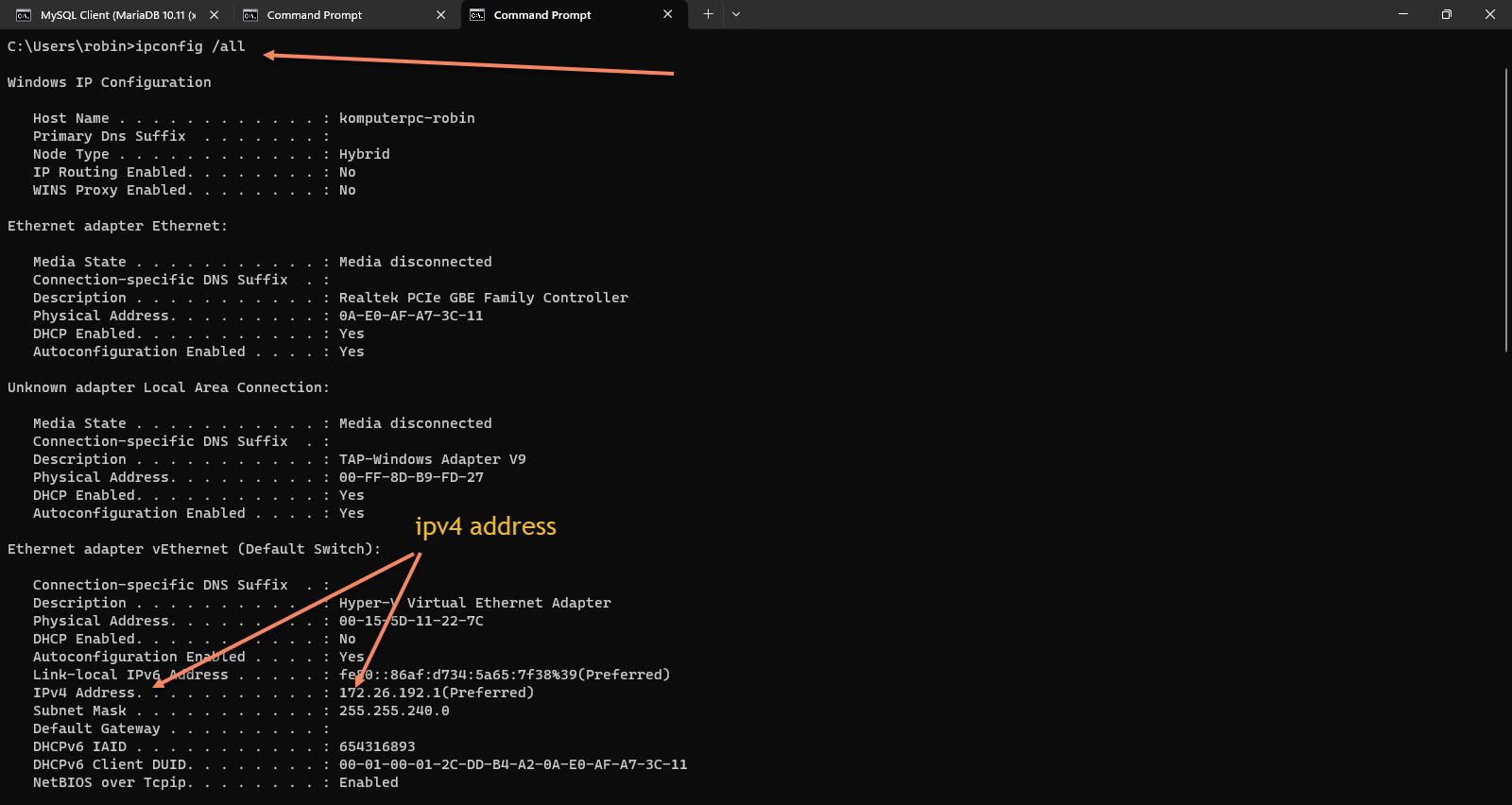 Cara Mengecek IPv4 Address Di Komputer Windows