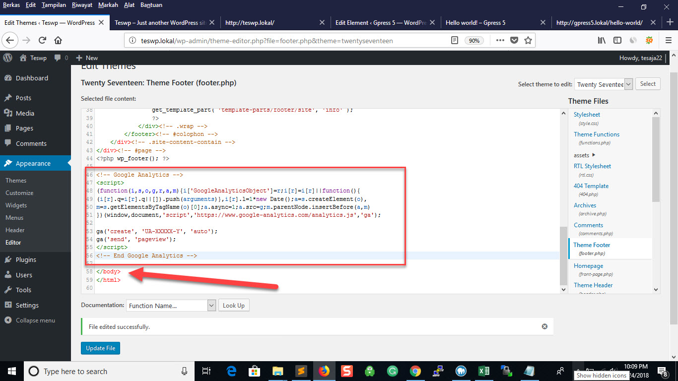 How To Add Google Analytics To Wordpress Blog Guide