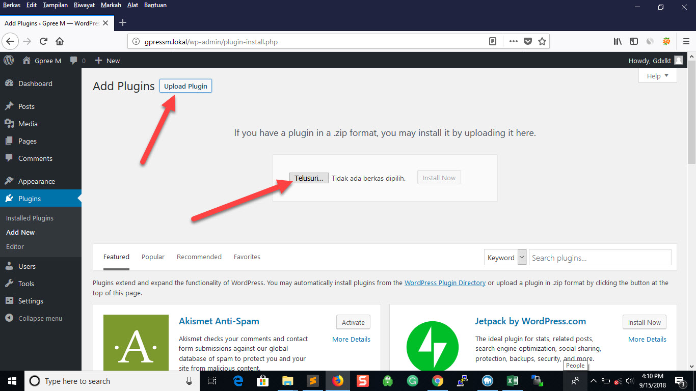 How To Install Wordpress Plugin
