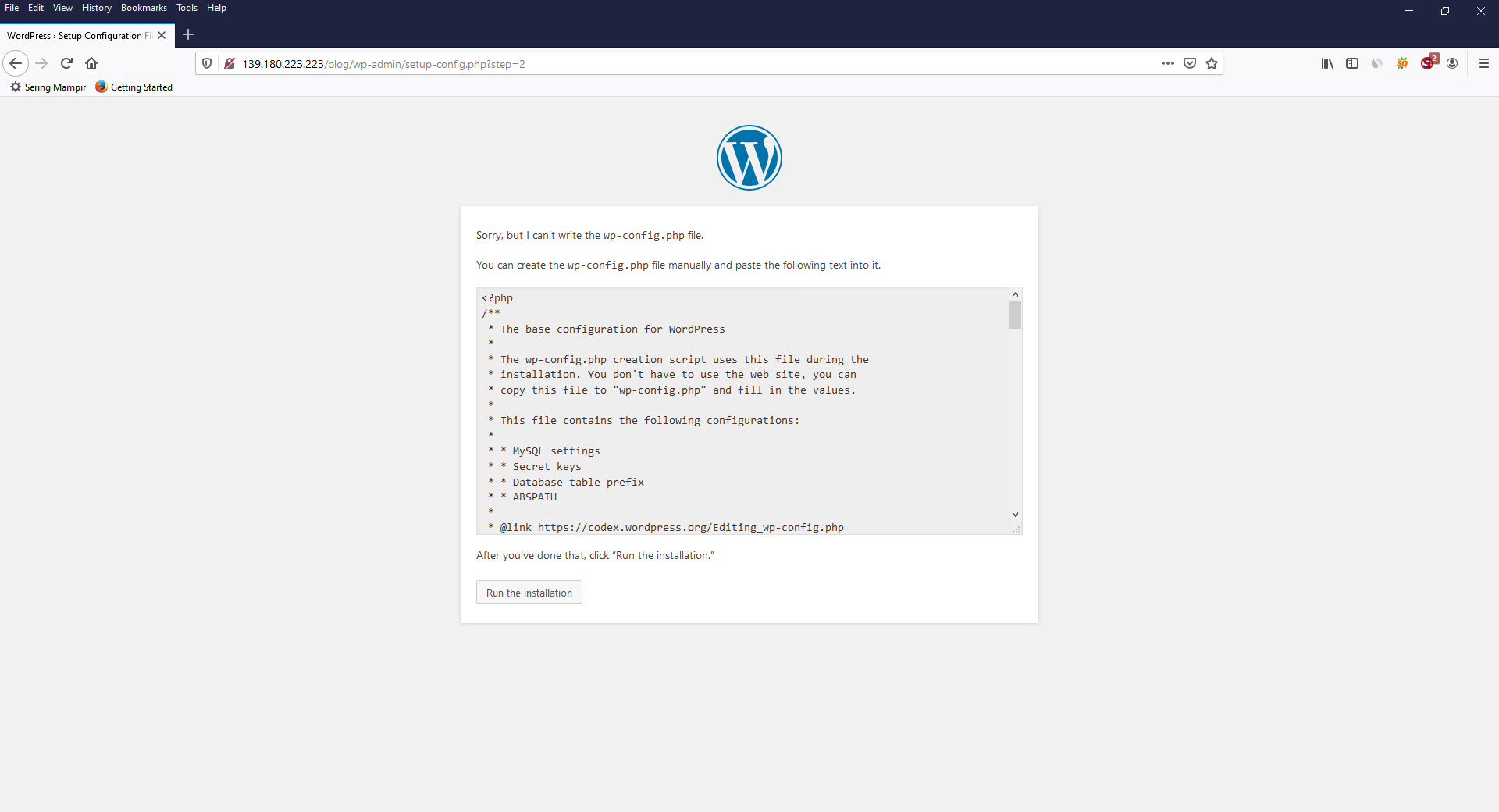How To Install Wordpress With Apache On FreeBSD 12