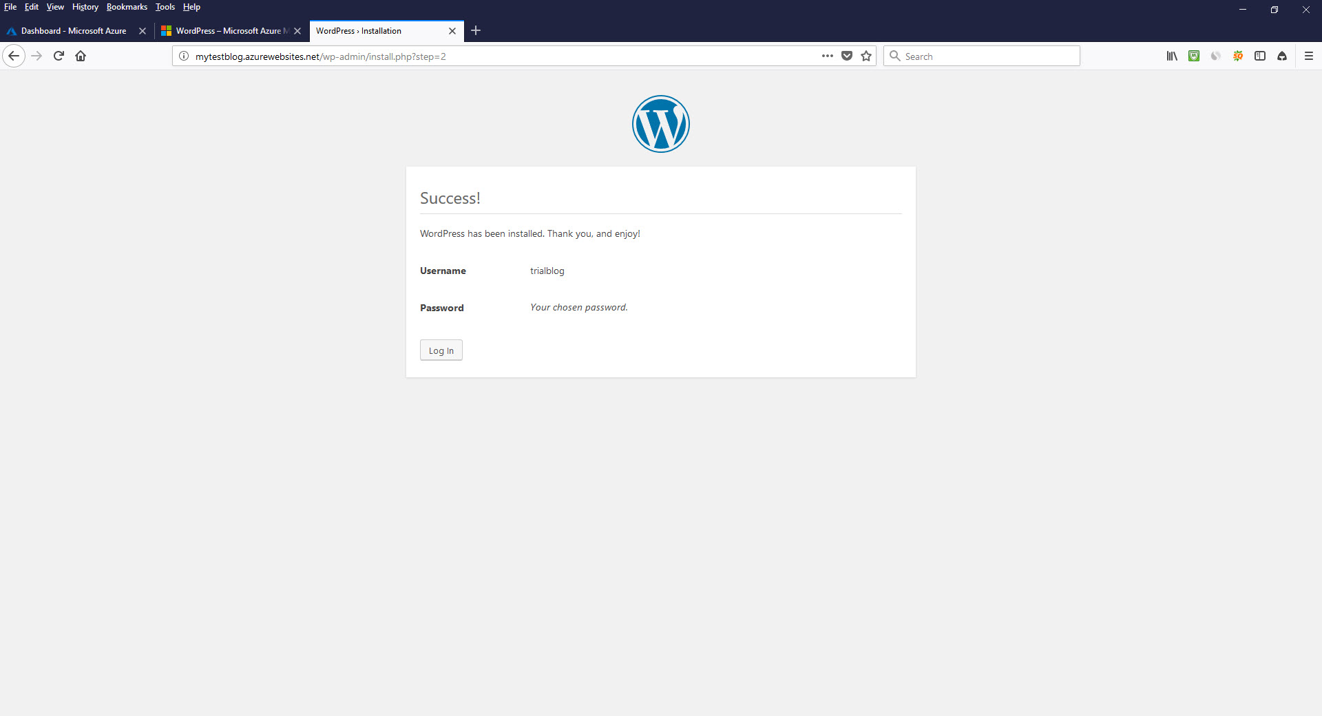 How To Install Wordpress On Microsoft Azure
