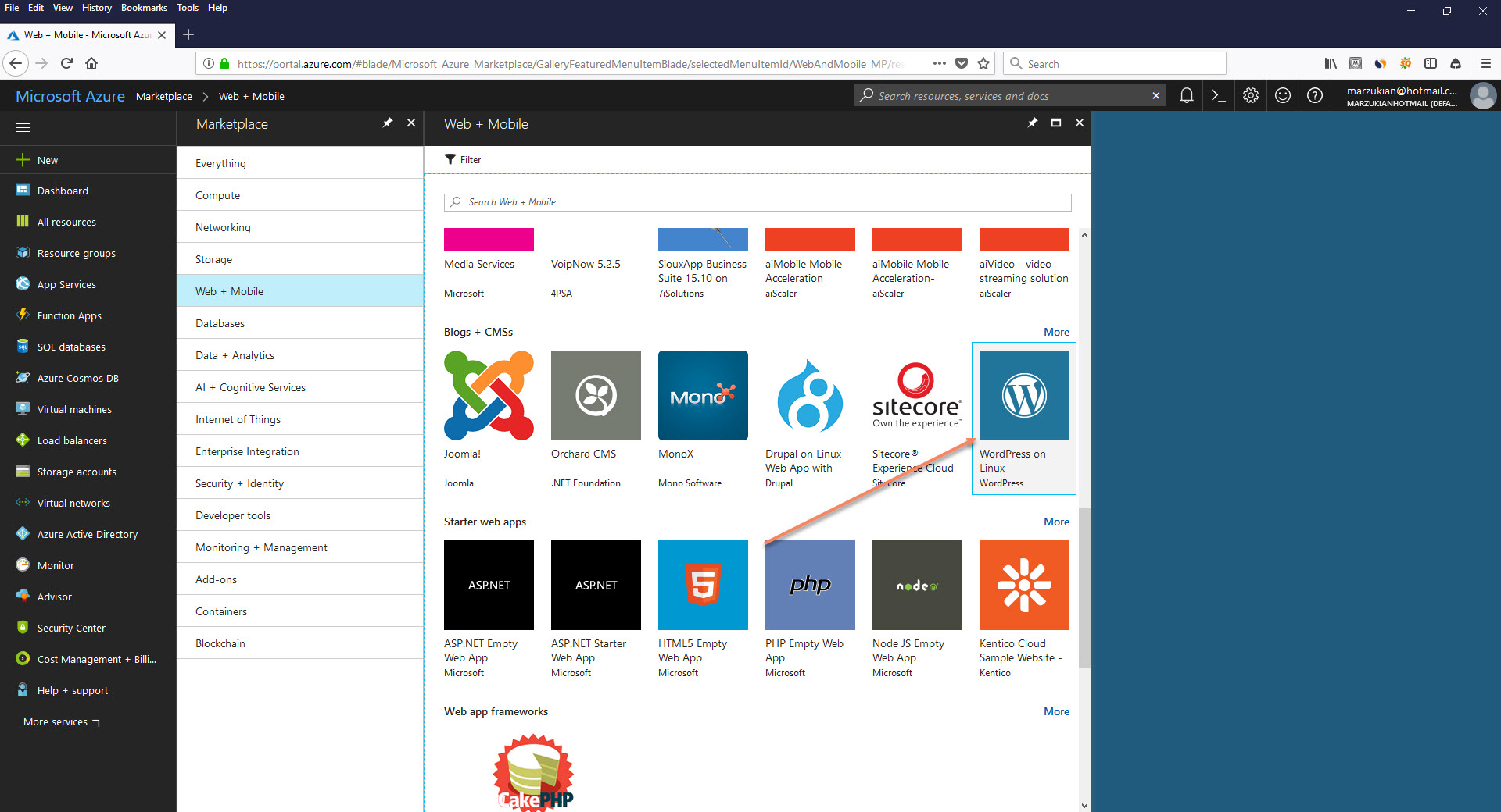 How To Install Wordpress On Microsoft Azure