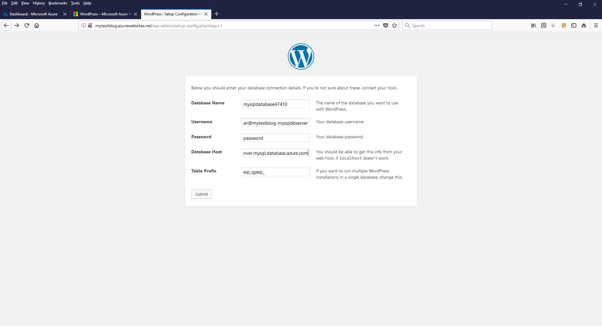 How To Install Wordpress On Microsoft Azure