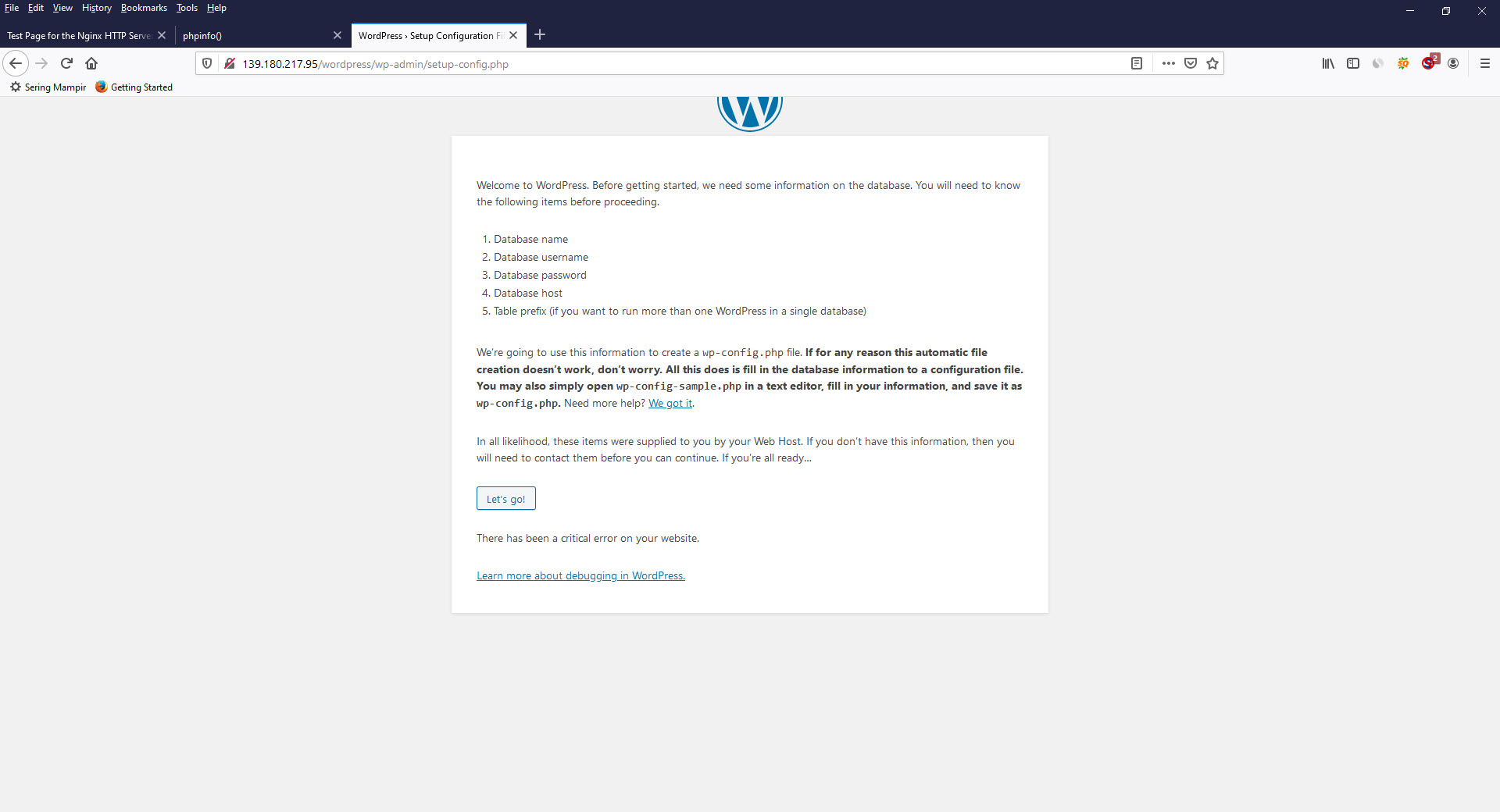How To Install Wordpress With Nginx On Centos 8