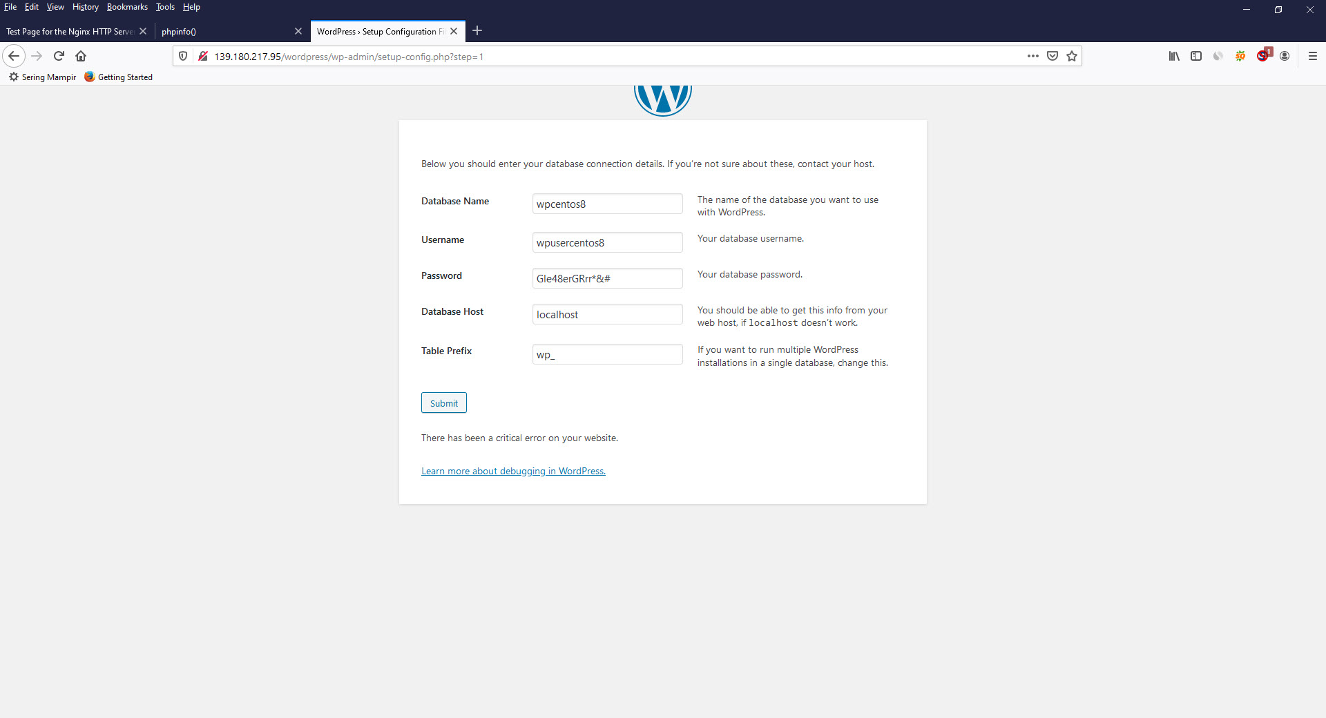 How To Install Wordpress With Nginx On Centos 8